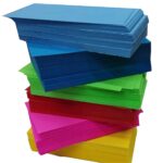 Colorful Index Cards, Flash Cards, Message Cards(Small Size Like Business Cards) - 3.5 inch x 2 Inch (Pack of 100)